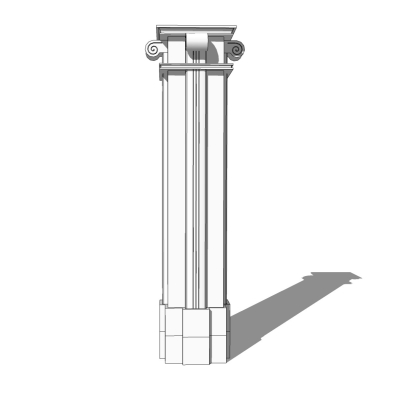 欧式柱子免费su模型(1)