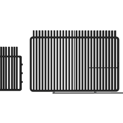 现代铁艺庭院围栏免费su模型(1)