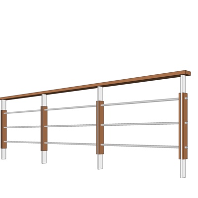 现代护栏免费su模型(1)