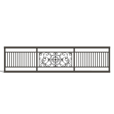 欧式铁艺护栏免费su模型(1)