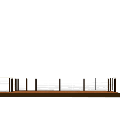 现代护栏免费su模型(1)