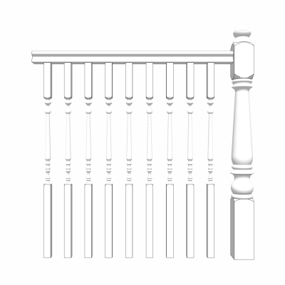 现代护栏免费su模型(1)