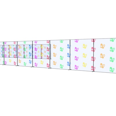 现代隔断屏风免费su模型(1)