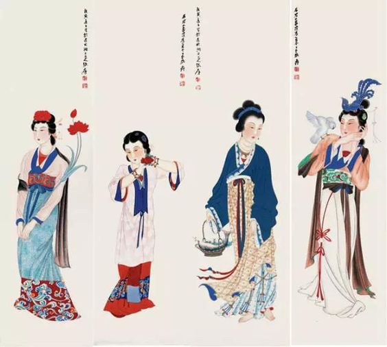 中式古典人物美女仕女图人物字画 (53)中式古典人物美女仕女图人物字画 (53)(1)