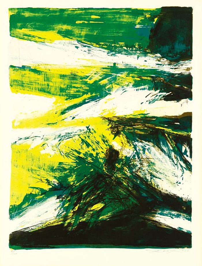 赵无极现代抽象油画 (10)赵无极现代抽象油画 (10)(1)
