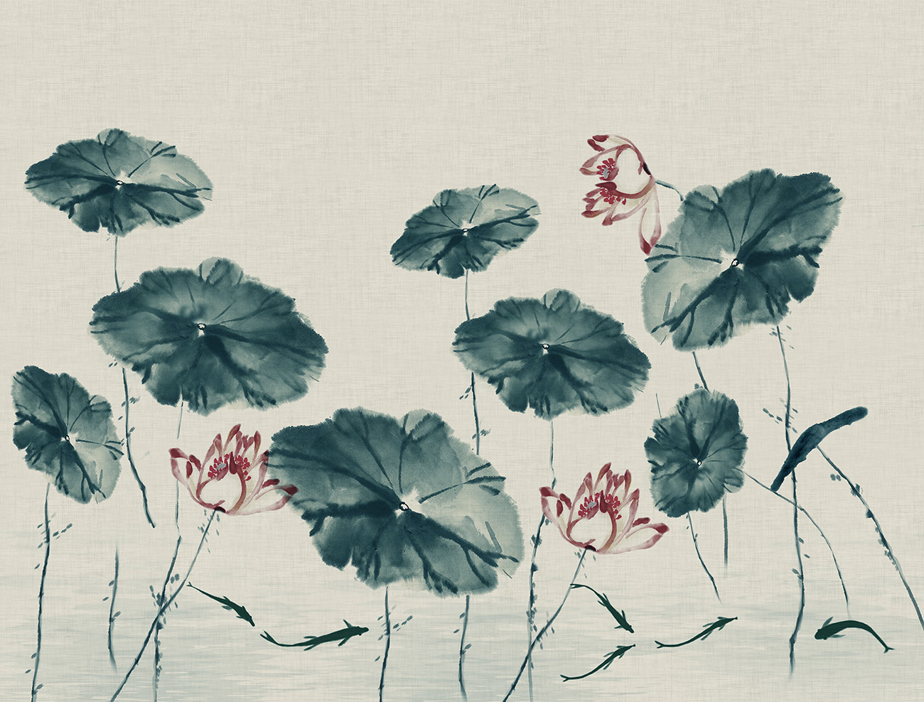 新中式荷花鱼图案壁画壁布背景画壁纸屏风画贴图a (10)新中式荷花鱼图案壁画壁布背景画壁纸屏风画贴图a (10)(1)