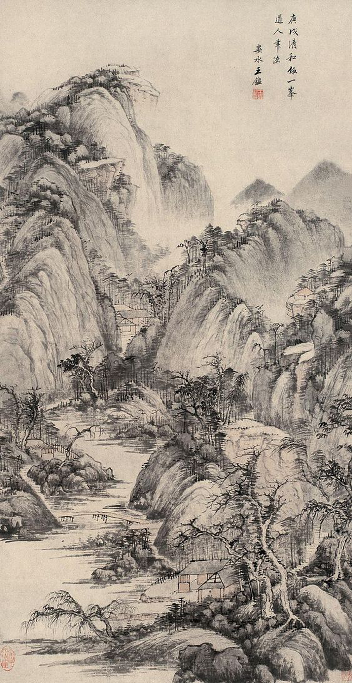 中式山水画 (21)中式山水画 (21)(1)
