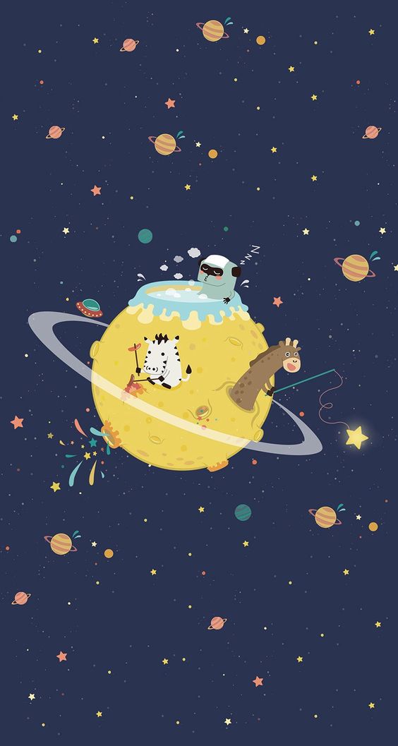 儿童房小孩房男孩房星空宇宙航天主题壁纸 (8)儿童房小孩房男孩房星空宇宙航天主题壁纸 (8)(1)