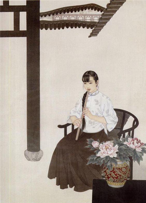 中式古典人物美女仕女图人物字画 (121)中式古典人物美女仕女图人物字画 (121)(1)