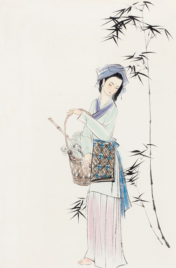 中式古典人物美女仕女图人物字画 (73)中式古典人物美女仕女图人物字画 (73)(1)