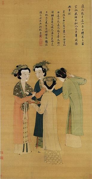 中式古典人物美女仕女图人物字画 (104)中式古典人物美女仕女图人物字画 (104)(1)