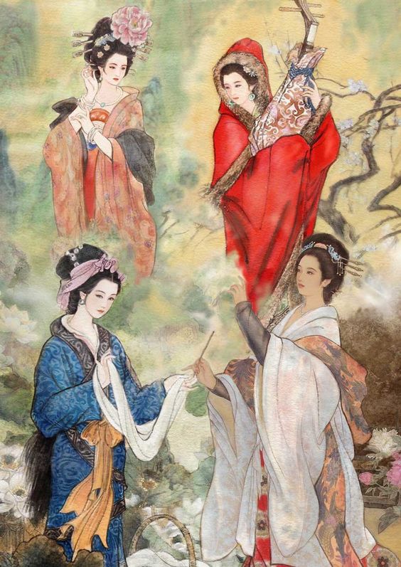 中式古典人物昭君出塞美女仕女图人物字画 (30)中式古典人物昭君出塞美女仕女图人物字画 (30)(1)