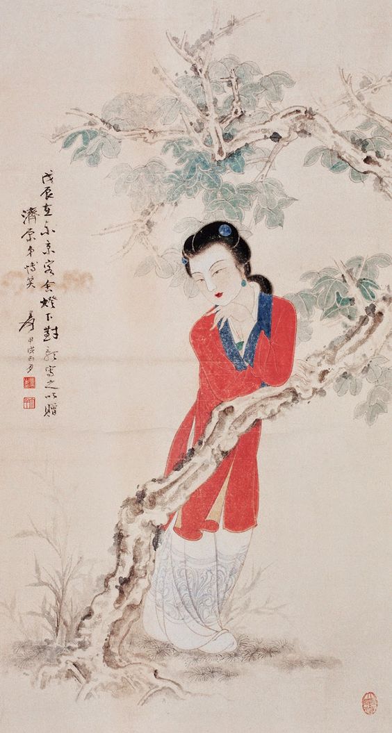 中式古典人物美女仕女图人物字画 (113)中式古典人物美女仕女图人物字画 (113)(1)