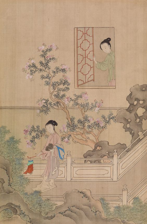 中式古典人物美女仕女图人物字画 (52)中式古典人物美女仕女图人物字画 (52)(1)