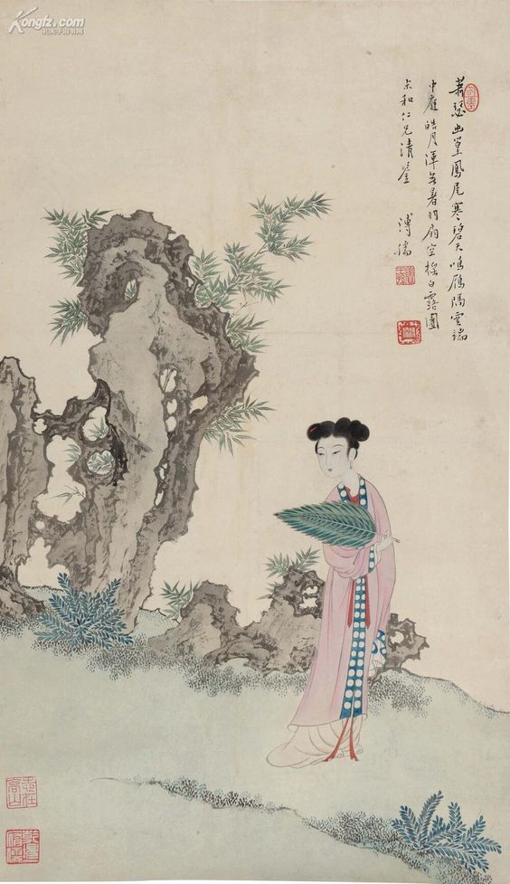 中式古典人物美女仕女图人物字画 (46)中式古典人物美女仕女图人物字画 (46)(1)