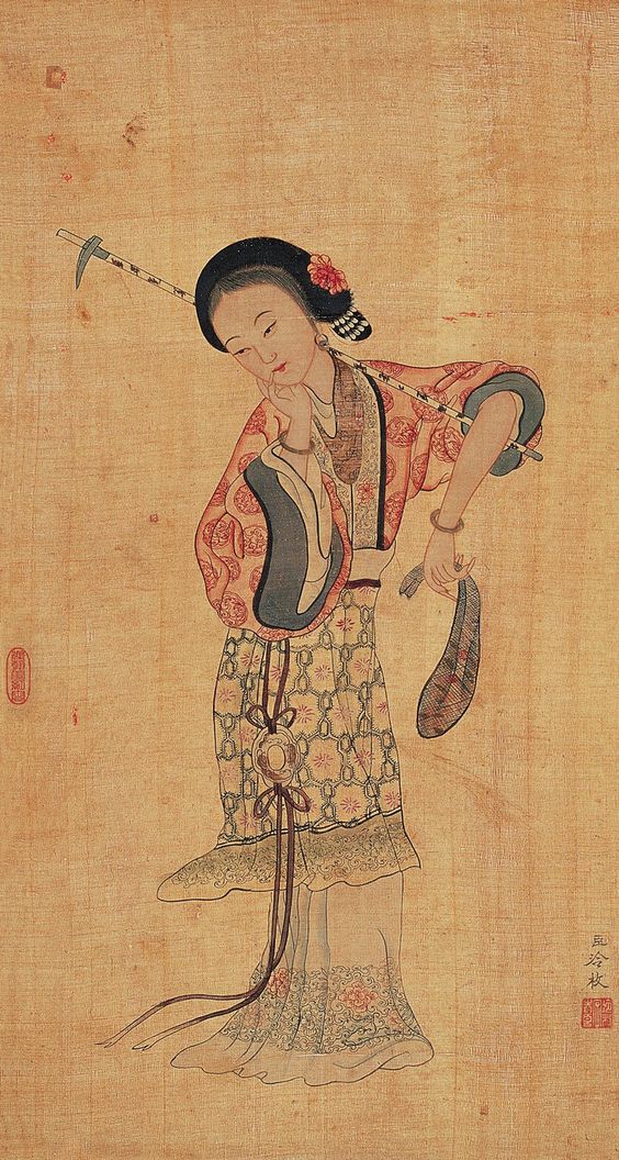 中式古典人物美女仕女图人物字画 (84)中式古典人物美女仕女图人物字画 (84)(1)