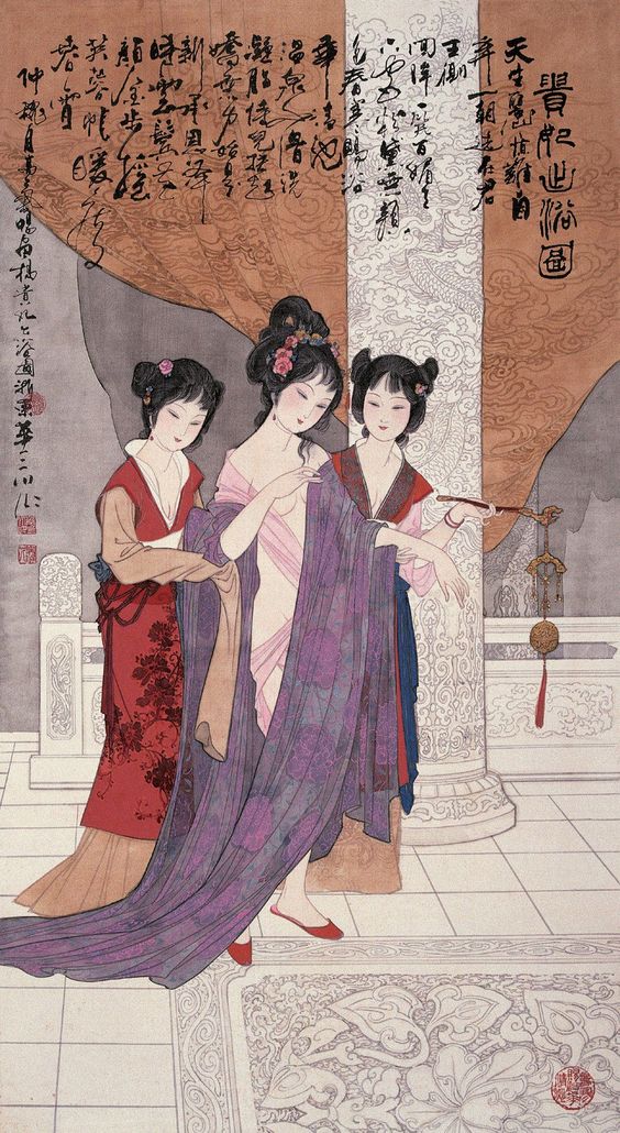 中式古典人物美女仕女图人物字画 (89)中式古典人物美女仕女图人物字画 (89)(1)