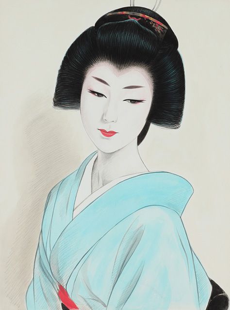 日本人物画 (4)日本人物画 (4)(1)