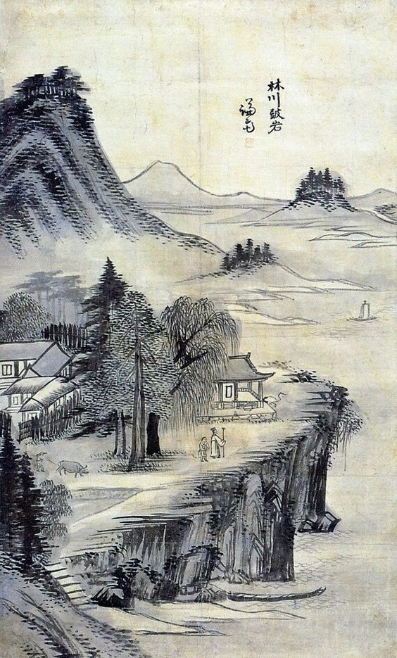 韩国韩式朝鲜族古典山水字画 (113)韩国韩式朝鲜族古典山水字画 (113)(1)